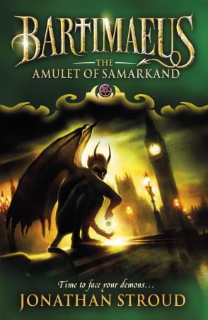 Book cover number 1 for Bartimaeus:The Amulet Of Samarkand written by Jonathan Stroud published by Random House