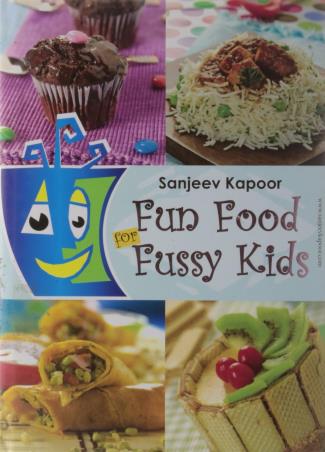 Book cover number 1 for Fun Food For Fussy Kids written by Sanjeev Kapoor published by Popular Prakashan