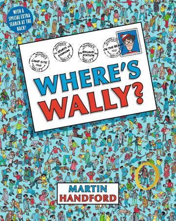 Book cover number 1 for Where's Wally ? written by Martin Handford published by Prentice Hall India Learning Private Limited