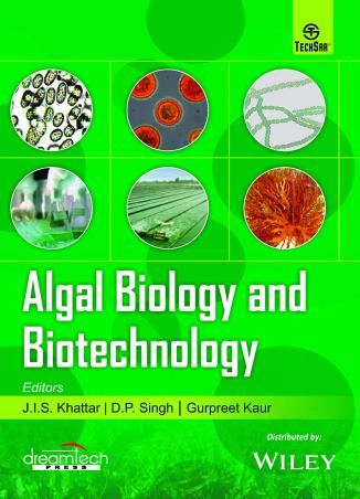 Book cover number 1 for Algal Biology And Biotechnology written by D. P. Singh, Gurpreet Kaur, J. I. S. Khattar published by Dreamtech Press