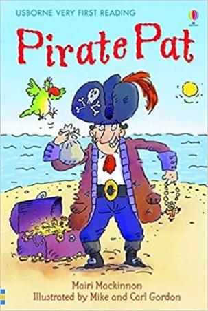 Book cover number 1 for Pirate Pat written by Mairi MacKinnon published by Usborne
