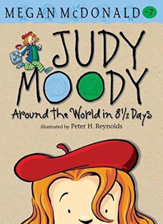 Book cover number 1 for Judy Moody : Around The World In 8 1/2 Days written by Megan McDonald published by Walker Books