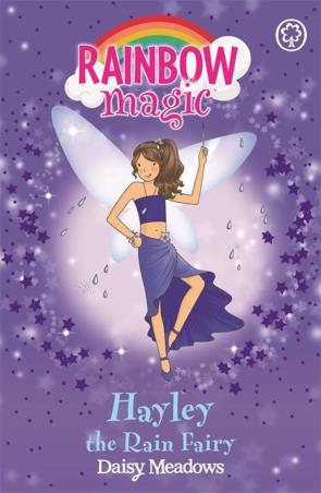 Book cover number 1 for Rainbow Magic : Hayley The Rain Fairy written by Daisy Meadows published by Orchard Books