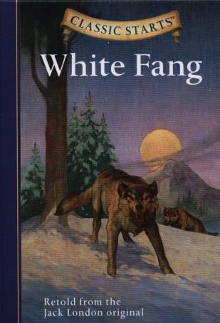 Book cover number 1 for Classic Starts : White Fang written by Jack London published by Sterling Publishers Private Limited