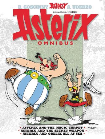 Book cover number 1 for Asterix Omnibus written by Albert Uderzo published by Orion
