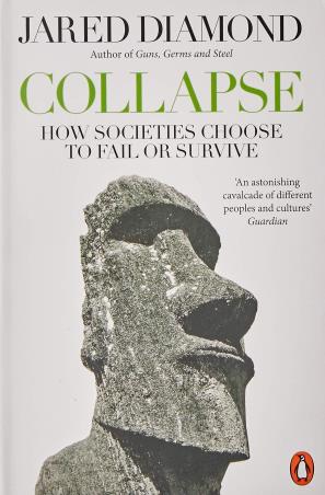 Book cover number 1 for Collapse : How Societies Choose To Fail Or Survive written by Jared Diamond published by Penguin Books