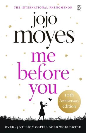 Book cover number 1 for Me Before You written by Jojo Moyes published by Penguin Books