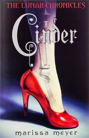 Book cover number 1 for Cinder written by Marissa Meyer published by Penguin Books