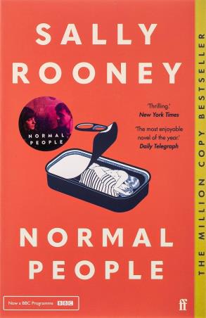Book cover number 1 for Normal People written by Sally Rooney published by Faber & Faber
