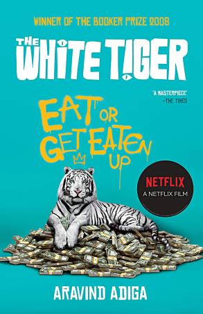 Book cover number 1 for The White Tiger : Eat Or Get Eaten Up written by Aravind Adiga published by Harper Collins Publishers