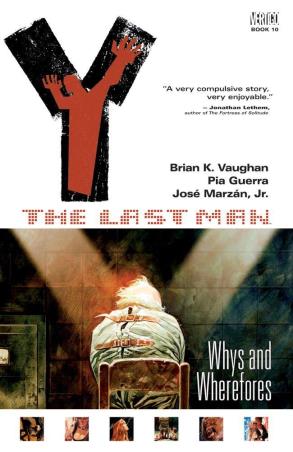 Book cover number 1 for Y : The Last Man written by Brian Vaughan published by DC Comics