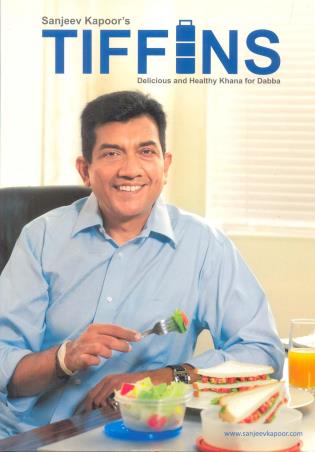 Book cover number 1 for Tiffins : Delicious And Healthy Khana For Dabba written by Sanjeev Kapoor published by Popular Prakashan
