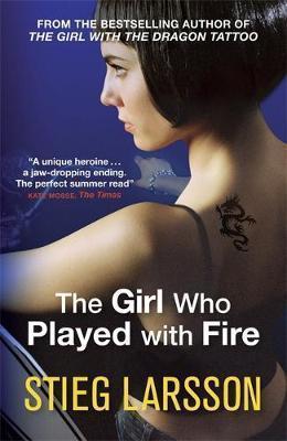 Book cover number 1 for The Girl Who Played With Fire written by Stieg Larsson published by Quercus