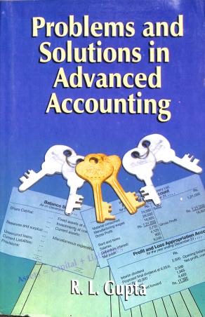 Book cover number 1 for Problems And Solutions In Advanced Accounting written by R. L. Gupta published by Sultan Chand & Sons