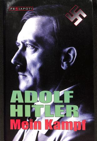 Book cover number 1 for Mein Kampf written by Adolf Hitler published by Projapoti