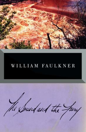 Book cover number 1 for The Sound And The Fury written by William Faulkner published by Vintage