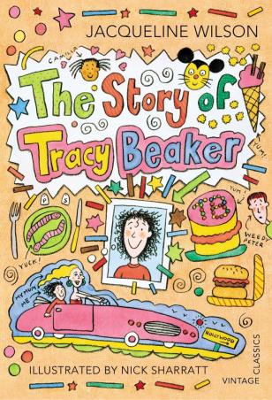 Book cover number 1 for The Story Of Tracy Beaker written by Jacqueline Wilson published by Vintage