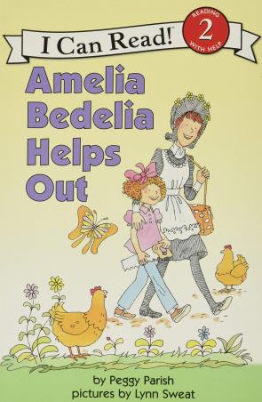 Book cover number 1 for Amelia Bedelia Helps Out (I Can Read Level 2) written by Peggy Parish published by Harper Collins Publishers