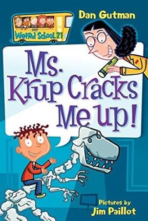 Book cover number 1 for Ms. Krup Cracks Me Up! written by Dan Gutman published by Harper Collins Publishers