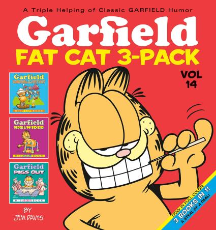 Book cover number 1 for Garfield Fat Cat 3 Pack Valume 14 written by Jim Davis published by Ballantine Books