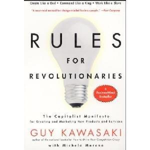 Book cover number 1 for Rules For Revolutionaries written by Guy Kawasaki published by Harper Collins Publishers