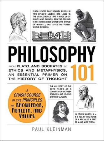 Book cover number 1 for Philosophy 101 written by Paul Kleinman published by Fw Media