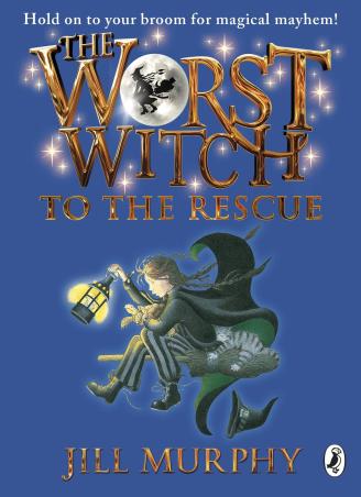 Book cover number 1 for The Worst Witch To The Rescue written by Jill Murphy published by Puffin