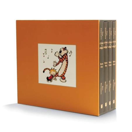 Book cover number 1 for The Complete Calvin And Hobbes (Set of 4 Books) written by NA published by Simon & Schuster