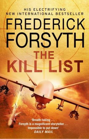Book cover number 1 for The Kill List written by Frederick Forsyth published by Corgi Books