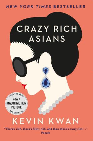 Book cover number 1 for Crazy Rich Asians written by Kevin Kwan published by Corvus