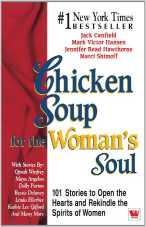 Book cover number 1 for Chicken Soup For The Woman's Soul written by Jack Canfield published by Westland