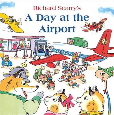 Book cover number 1 for A Day At The Airport written by Richard Scarry published by Harper Collins Publishers
