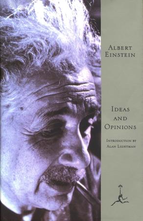 Book cover number 1 for Ideas And Opinions written by Albert Einstein published by Modern Library