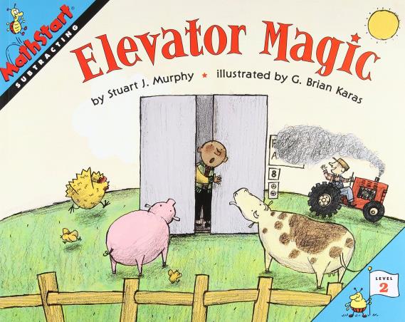 Book cover number 1 for Elevator Magic written by Stuart J. Murphy published by Harper Collins Publishers