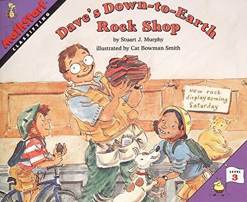 Book cover number 1 for Dave's Down-To-Earth Rock Shop written by Stuart J. Murphy published by Harper Collins Publishers
