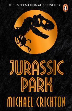 Book cover number 1 for Jurassic Park written by Michael Crichton published by Arrow Books