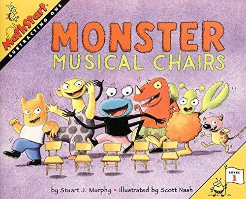 Book cover number 1 for Monster Musical Chairs written by Stuart J. Murphy published by Harper Collins Publishers
