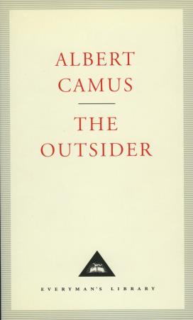 Book cover number 1 for The Outsider written by Albert Camus published by Everyman's Library