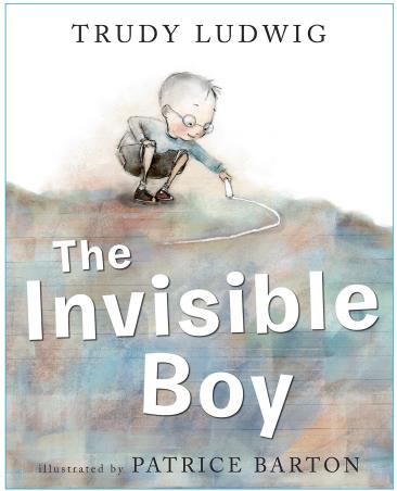 Book cover number 1 for The Invisible Boy written by Trudy Ludwig published by Knopf