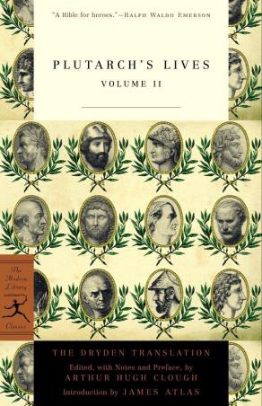 Book cover number 1 for Plutarch's Lives, Volume 2 written by Plutarch published by Modern Library