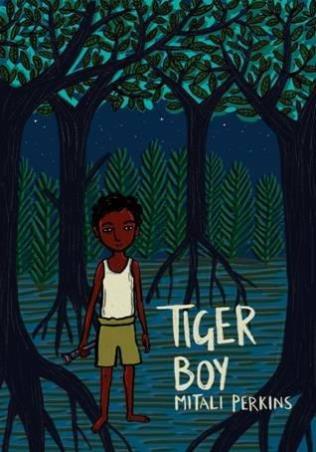 Book cover number 1 for Tiger Boy written by Mitali Perkins published by Duckbill