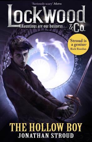 Book cover number 1 for Lockwood & Co : The Hollow Boy written by Jonathan Stroud published by Corgi Books