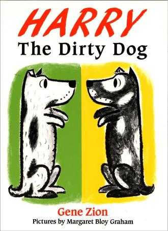 Book cover number 1 for Harry The Dirty Dog written by Gene Zion published by Red Fox