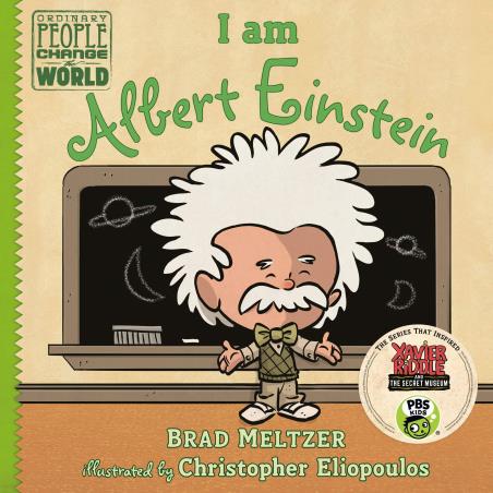 Book cover number 1 for I Am Albert Einstein written by Brad Meltzer published by Dial Books