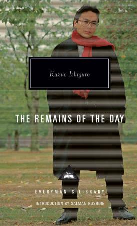 Book cover number 1 for The Remains Of The Day written by Kazuo Ishiguro published by Everyman's Library