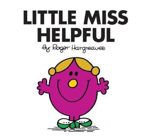 Book cover number 1 for Little Miss Helpful written by Roger Hargreaves published by Egmont