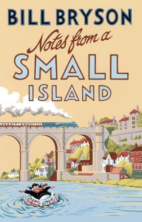 Book cover number 1 for Notes From A Small Island written by Bill Bryson published by Black Swan