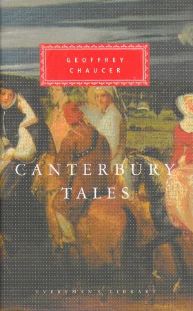 Book cover number 1 for Canterbury Tales written by Geoffrey Chaucer published by Everyman's Library