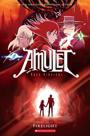 Book cover number 1 for Amulet written by Kazu Kibuishi published by Scholastic