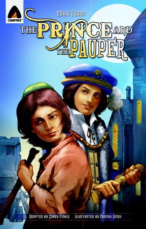 Book cover number 1 for The Prince And The Pauper written by Mark Twain published by Campfire